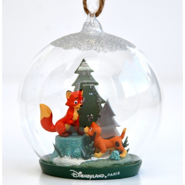 Disney Copper and Tod Decoration Christmas Bauble